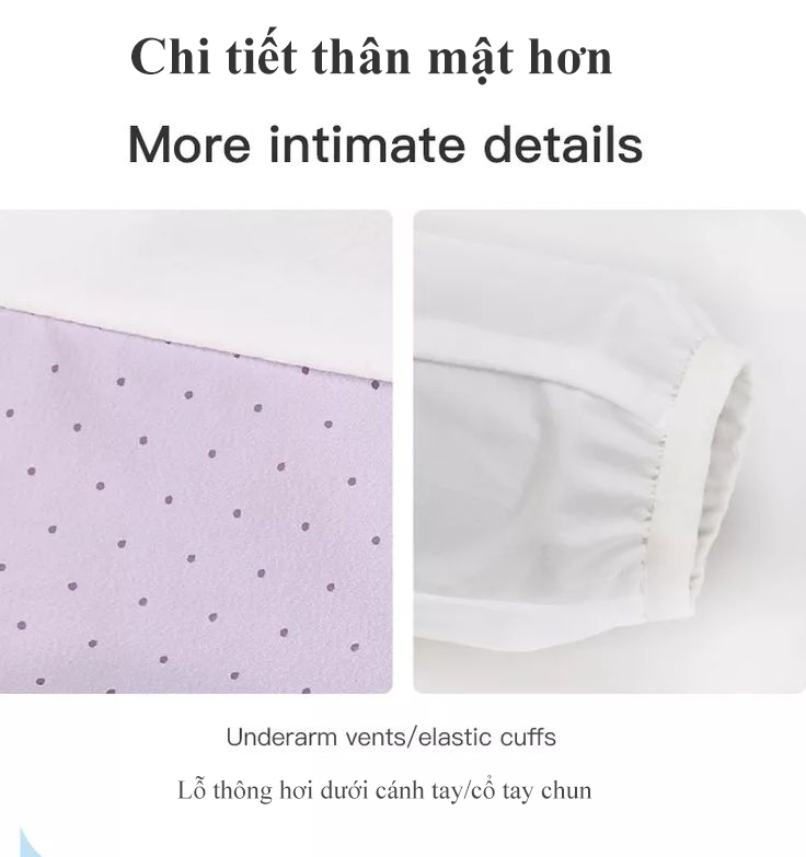 Áo khoác gió nữ Humtto 26L963 nhẹ thoáng khí mềm mại mũ trùm đầu-17