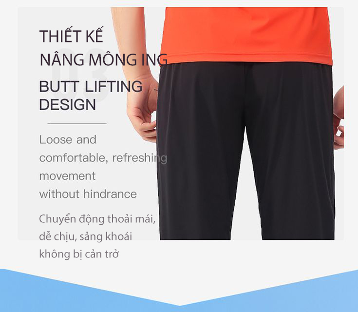 Quần dài Jogger nam Humtto 26Q639A co giãn thể thao thoáng mát mau khô-15