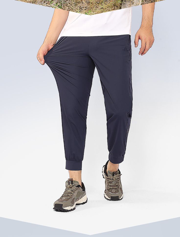 Quần dài Jogger nam Humtto 26Q639A co giãn thể thao thoáng mát mau khô-9