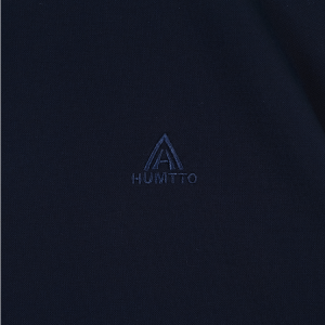 Áo Polo nữ tay ngắn Humtto PK ngoài trời thoáng mát hút mồ hôi Xanh Navy-11