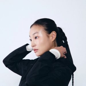 Áo khoác ngoài Humtto seam tape Alpha Hard Shell Nữ Đen-8