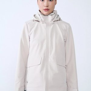 Áo khoác giữ nhiệt cực tốt Humtto vỏ mềm nữ (Mơ)-7