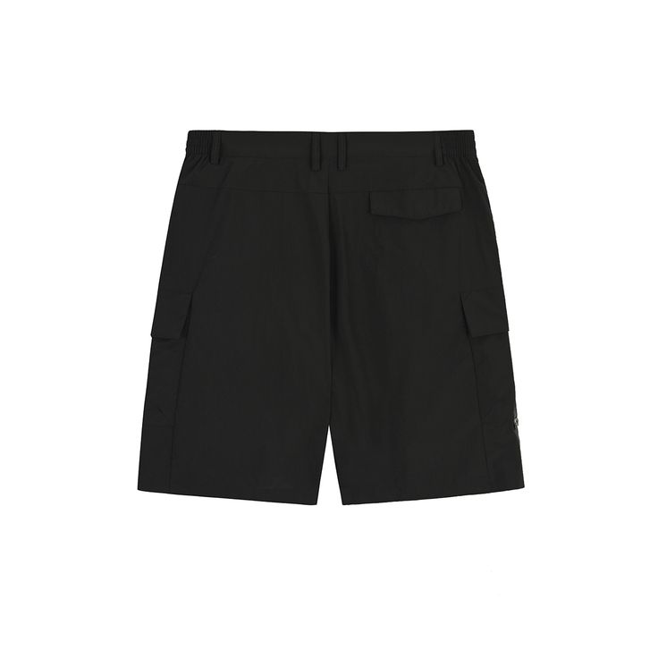 Quần short Humtto túi hộp casual ngoài trời city nam đen-10 Quần short Humtto túi hộp casual ngoài trời city nam đen-10