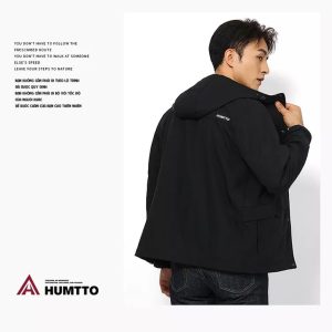 Áo khoác co giãn nam Humtto 26L933A chống nước tuyết nhẹ xuất khẩu sang Mỹ-15