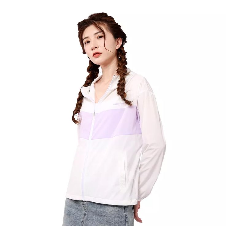 Áo khoác gió nữ Humtto 26L963 nhẹ thoáng khí mềm mại mũ trùm đầu-3 Áo khoác gió nữ Humtto 26L963 nhẹ thoáng khí mềm mại mũ trùm đầu-3