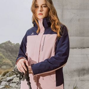 Áo khoác giữ nhiệt Unisex 3 trong 1 Humtto 26C960AB đi tuyết chống bẩn nước-3