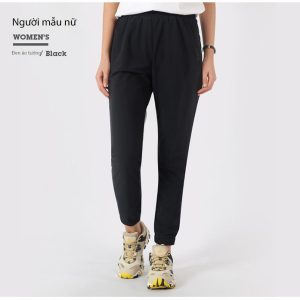 Quần dài Jogger Unisex Humtto 25K992AB co giãn thể thao mỏng thon gọn mát mau khô-16
