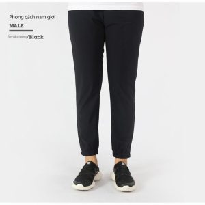 Quần dài Jogger Unisex Humtto 25K992AB co giãn thể thao mỏng thon gọn mát mau khô-18
