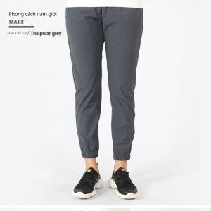Quần dài Jogger Unisex Humtto 25K992AB co giãn thể thao mỏng thon gọn mát mau khô-20