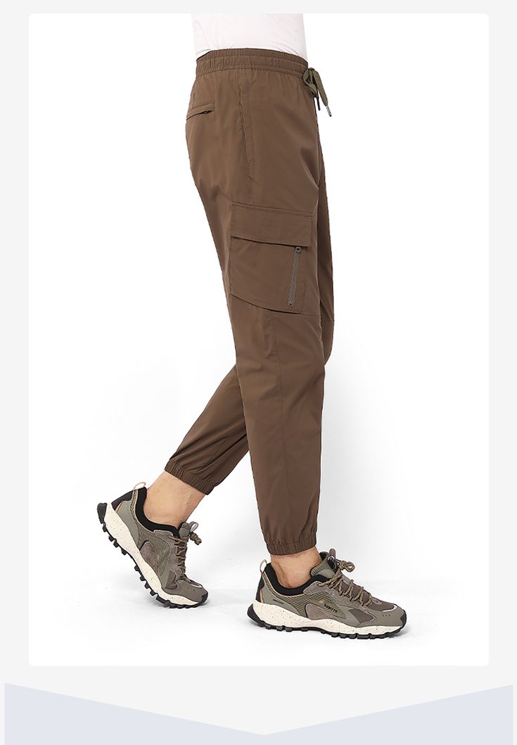 Quần dài Jogger nam Humtto 26Q610A co giãn túi hộp mỏng thon gọn mát mau khô-20 Quần dài Jogger nam Humtto 26Q610A co giãn túi hộp mỏng thon gọn mát mau khô-20