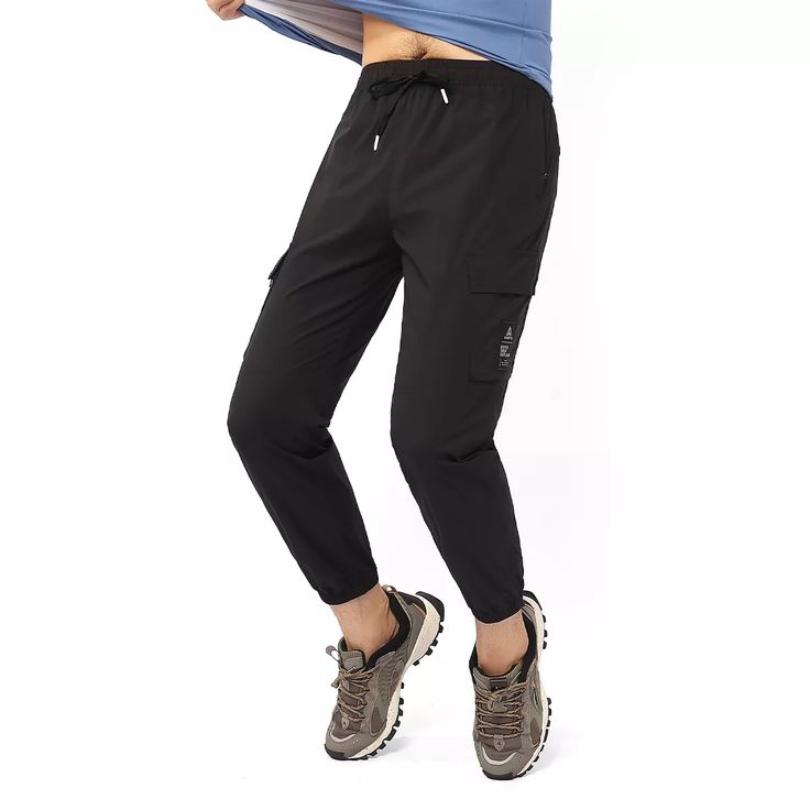 Quần dài Jogger nam Humtto 26Q610A co giãn túi hộp mỏng thon gọn mát mau khô-3 Quần dài Jogger nam Humtto 26Q610A co giãn túi hộp mỏng thon gọn mát mau khô-3