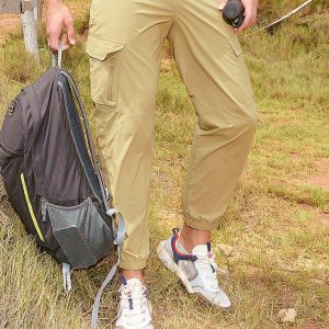 Quần dài Jogger nam Humtto 26Q610A co giãn túi hộp mỏng thon gọn mát mau khô-6