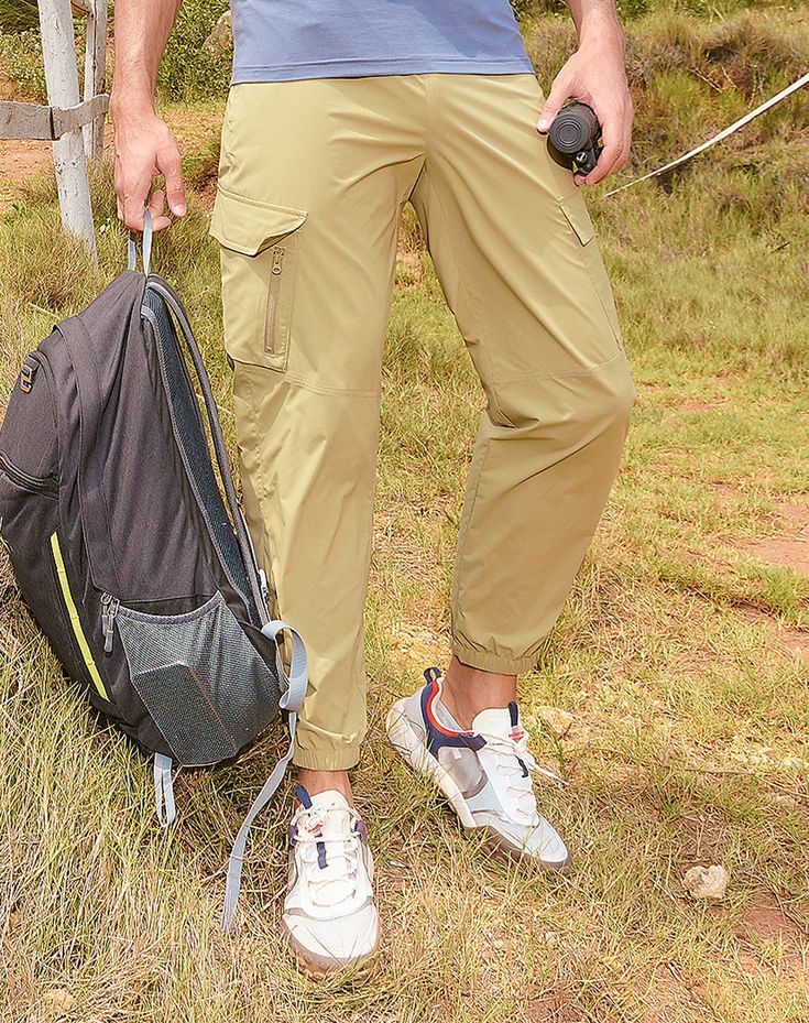 Quần dài Jogger nam Humtto 26Q610A co giãn túi hộp mỏng thon gọn mát mau khô-6 Quần dài Jogger nam Humtto 26Q610A co giãn túi hộp mỏng thon gọn mát mau khô-6