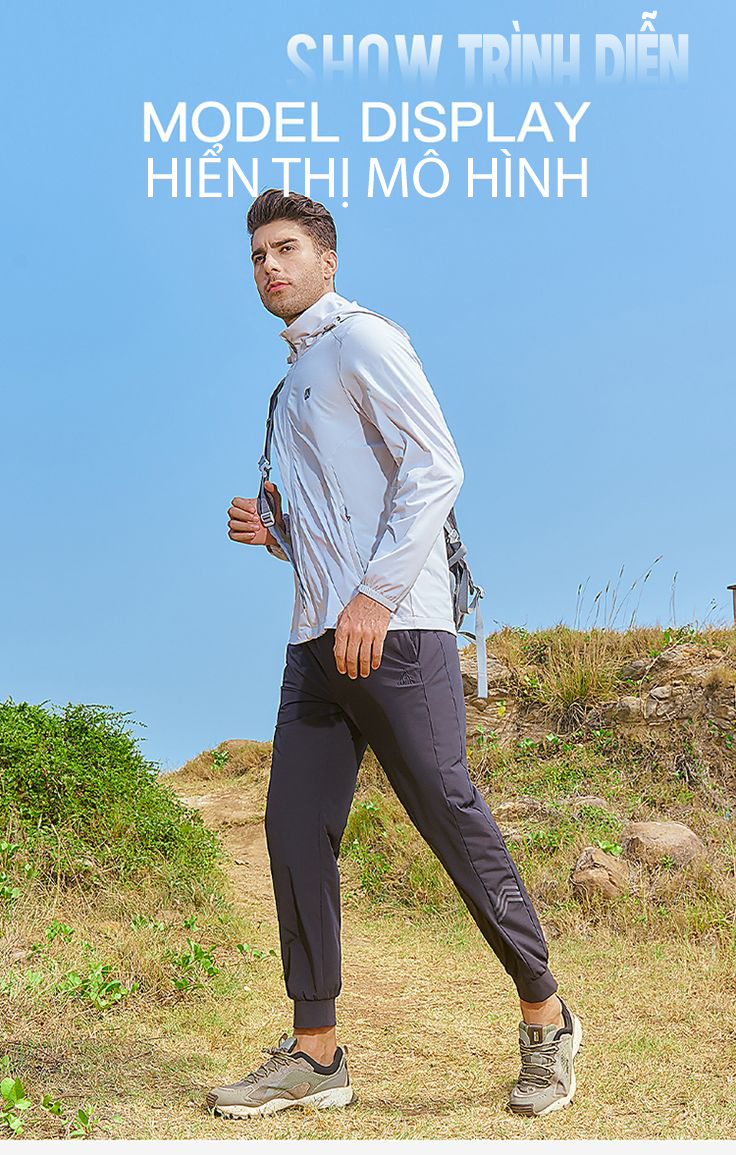 Quần dài Jogger nam Humtto 26Q639A co giãn thể thao thoáng mát mau khô-16 Quần dài Jogger nam Humtto 26Q639A co giãn thể thao thoáng mát mau khô-16