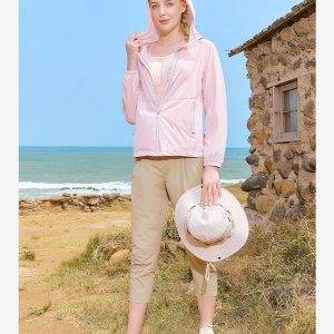 Quần dài Jogger nữ Humtto 26Q615B co giãn thể thao mỏng thon gọn mát mau khô-15
