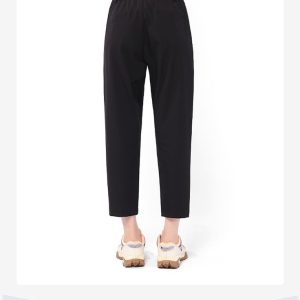 Quần dài Jogger nữ Humtto 26Q615B co giãn thể thao mỏng thon gọn mát mau khô-17