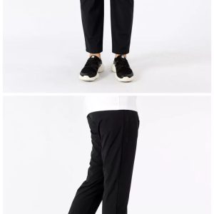 Quần âu co giãn Humtto 25Q990A thoải mái nam casual đơn giản thời trang-12