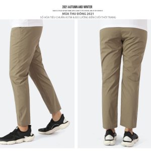 Quần âu co giãn thoải mái nam Humtto 25Q807A mát casual du lịch-14