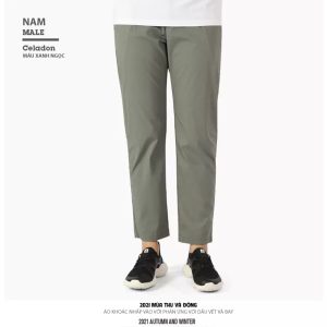 Quần âu co giãn thoải mái nam Humtto 25Q807A mát casual du lịch-15