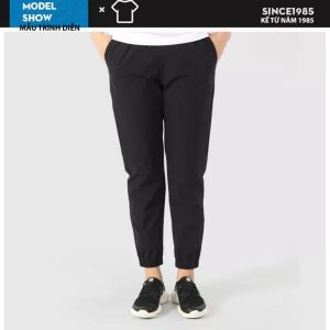 Quần dài co giãn Jogger thoáng khí nam Humtto 25Q809A thon gọn mát dã ngoại-11