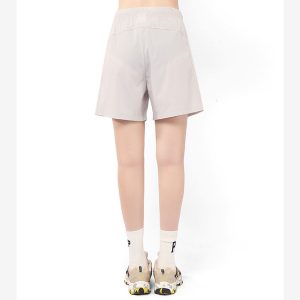 Quần ngắn nữ Humtto 26Q782B dây rút thời trang mát mẻ thon gọn năng động-16