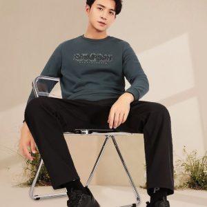 Quần vỏ mềm nam Humtto 25R604A thoáng khí thoải mái thanh lịch-1